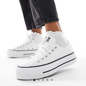 Converse Lo Top Leather Lift CTAS